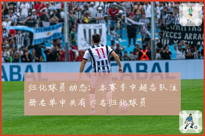 归化球员动态：本赛季中超各队注册名单中共有六名归化球员